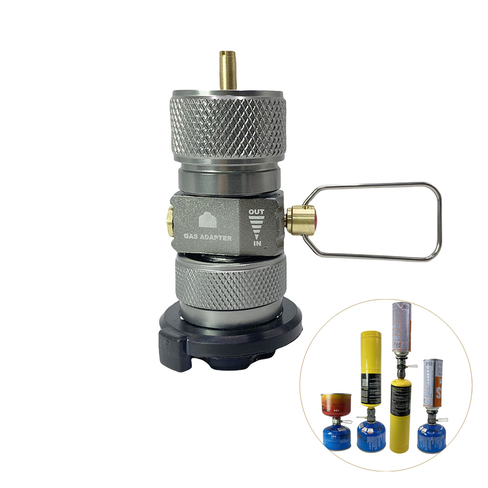 Outdoor Power Burner - Outdoor Camping Gas Burner Adapter Converter