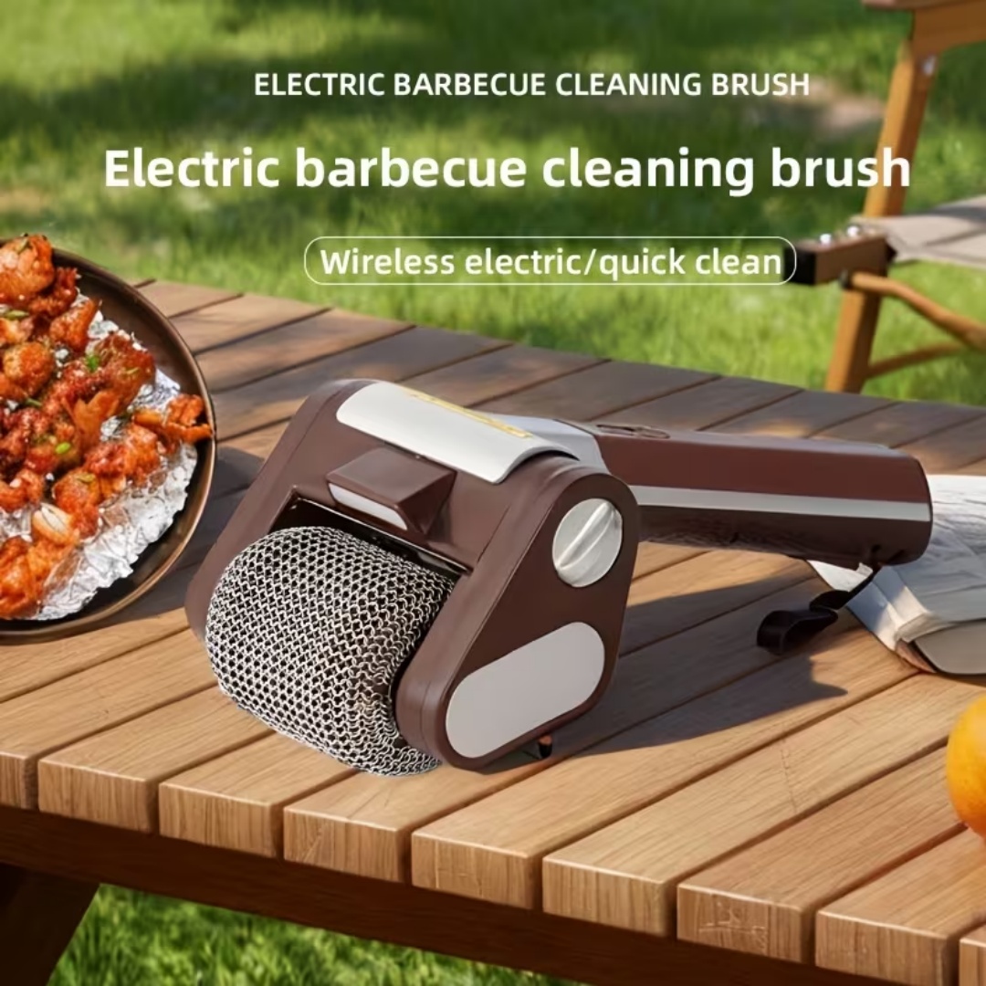 Electric Grill Cleaning Cordle - Outdoor Power Brush recension och pris
