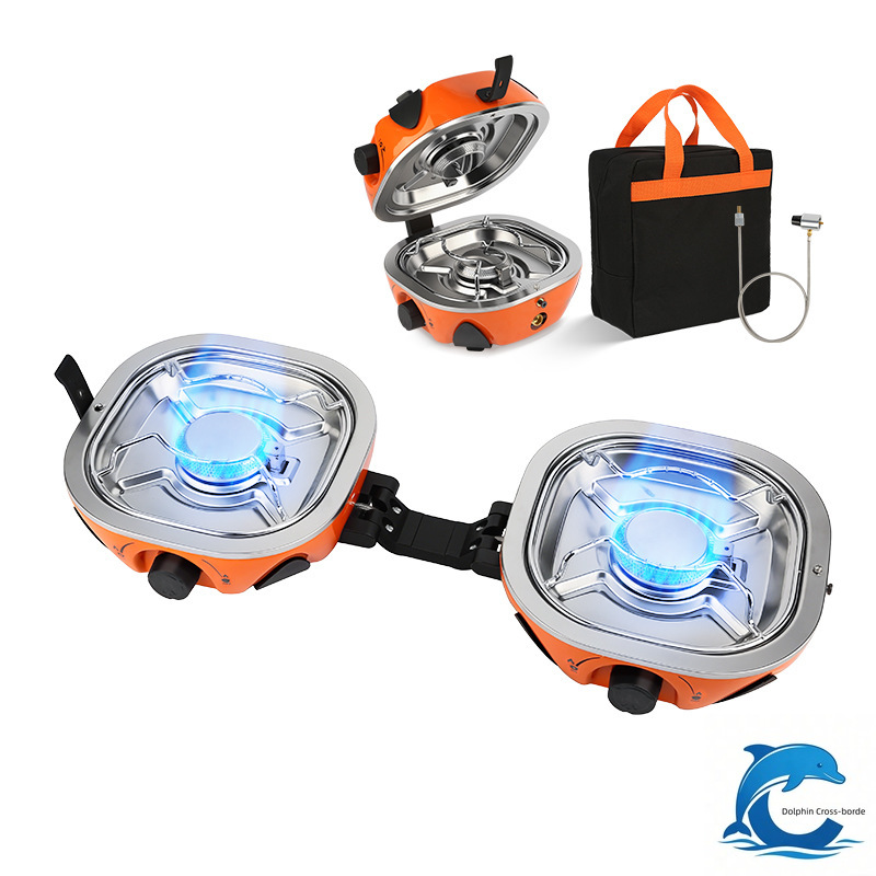 2026 New Double Head Cassette  - Outdoor Power Burner recension och pris