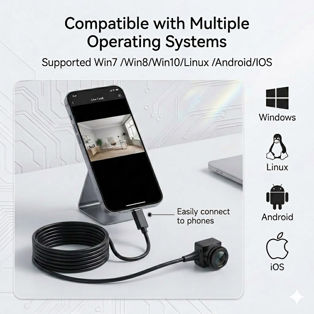 USB Type-C Mini Webcam with Mi - Outdoor Usb Power Adapter recension och pris