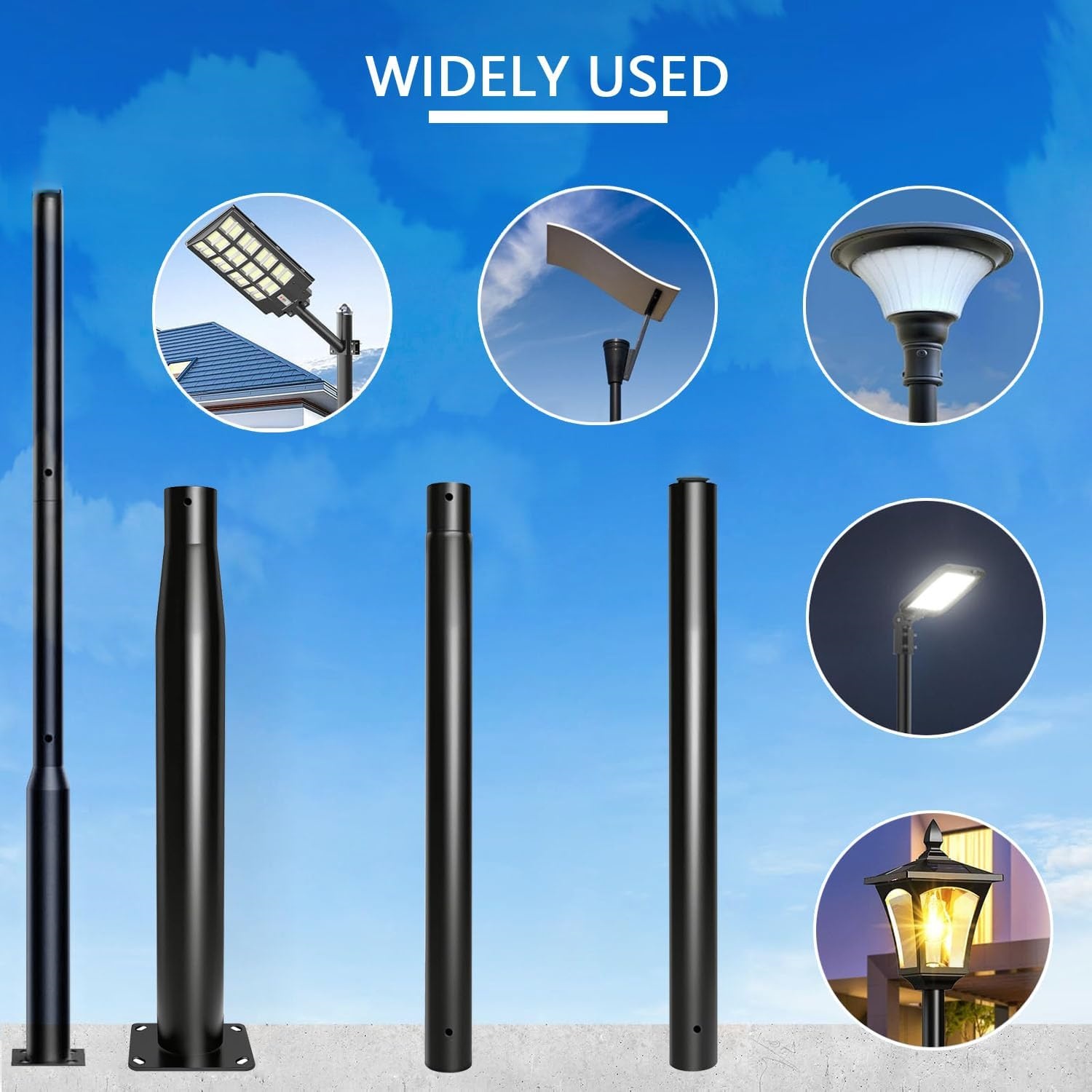  Universal Light Pole Set for  - Outdoor Power Post recension och pris