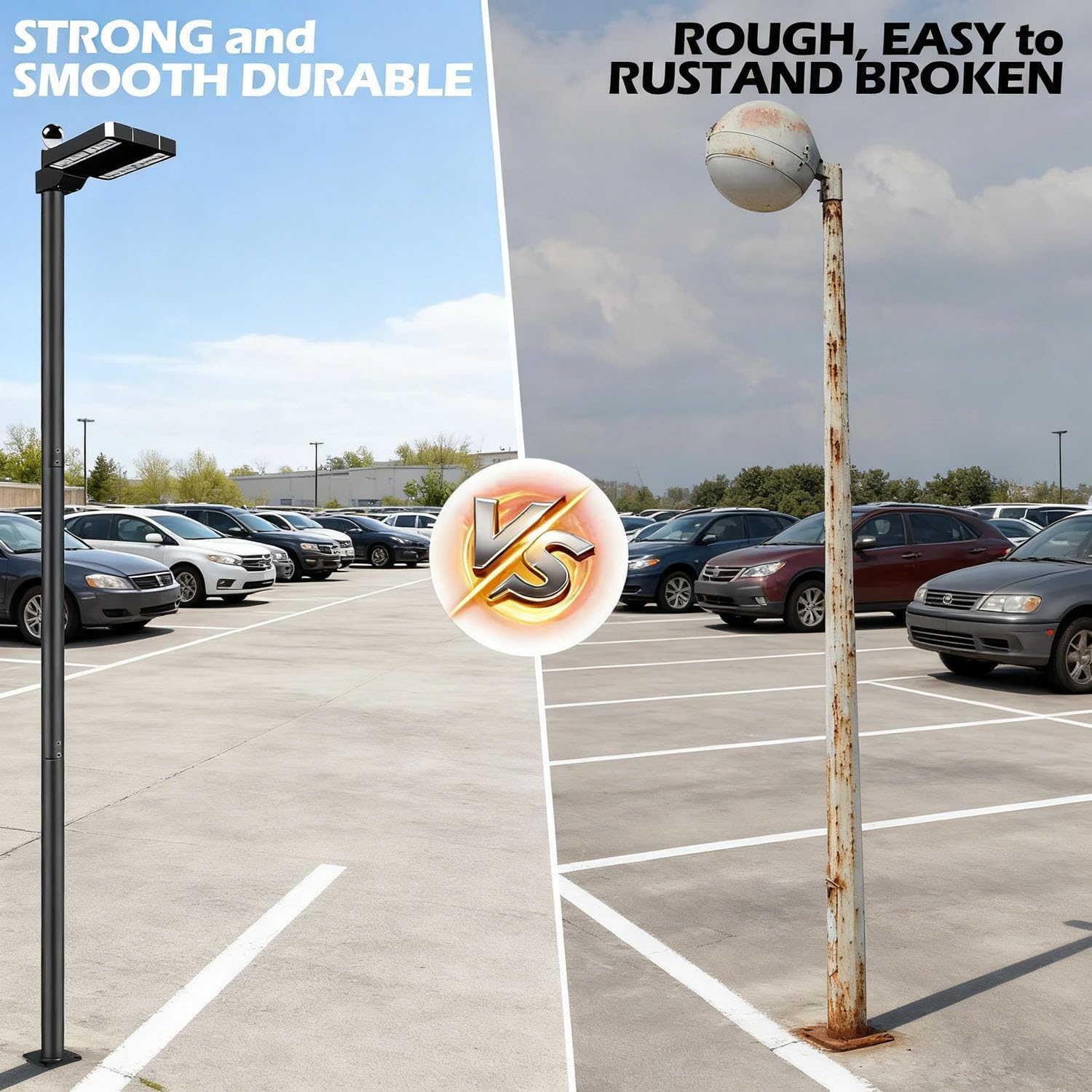  Universal Light Pole Set for  - Outdoor Power Post recension och pris