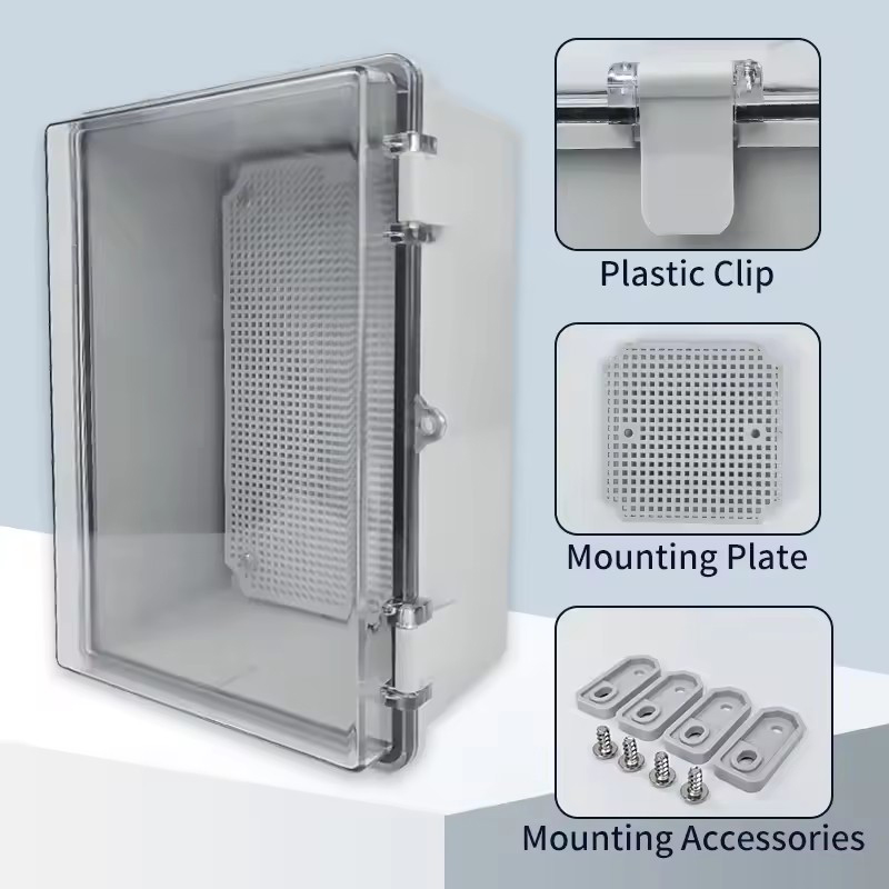 IP66 Electrical Plastic Enclos - Outdoor Power Supply Box recension och pris