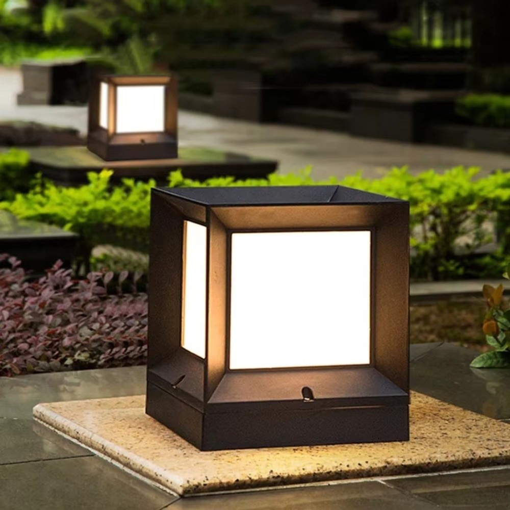 Modern E27 Led Outdoor Post Li - Outdoor Power Post recension och pris