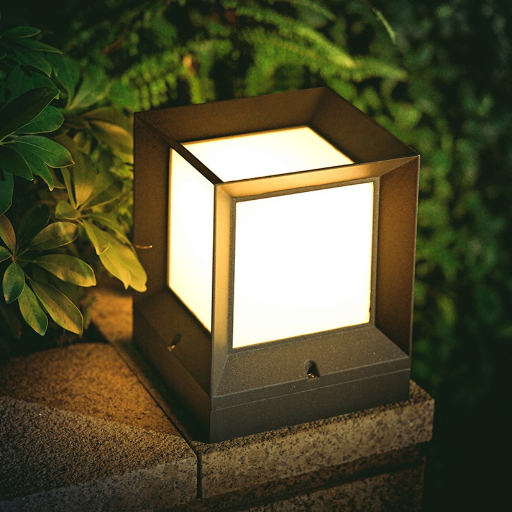 Modern E27 Led Outdoor Post Li - Outdoor Power Post recension och pris