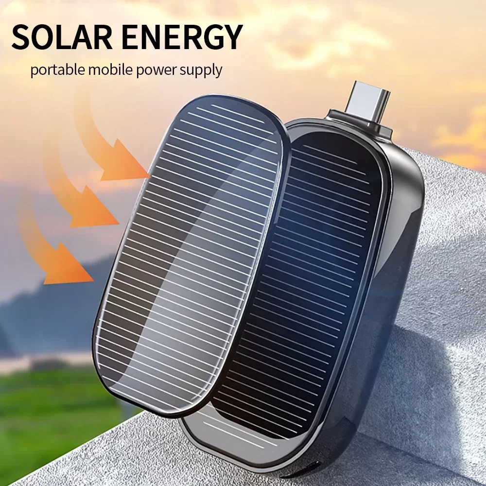 1200mAh Solar Mini Power Bank  - Outdoor Usb Power Adapter recension och pris
