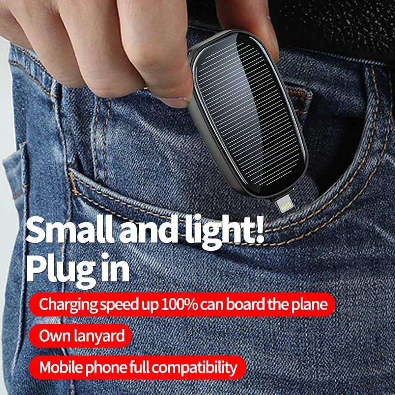 1200mAh Solar Mini Power Bank  - Outdoor Usb Power Adapter recension och pris