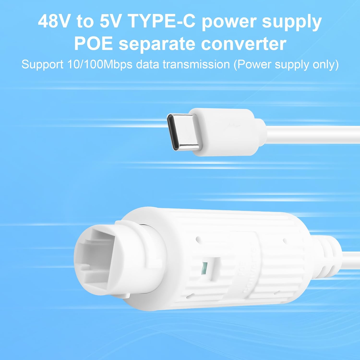 POE to USB-C Power Converter R - Outdoor Usb Power Adapter recension och pris