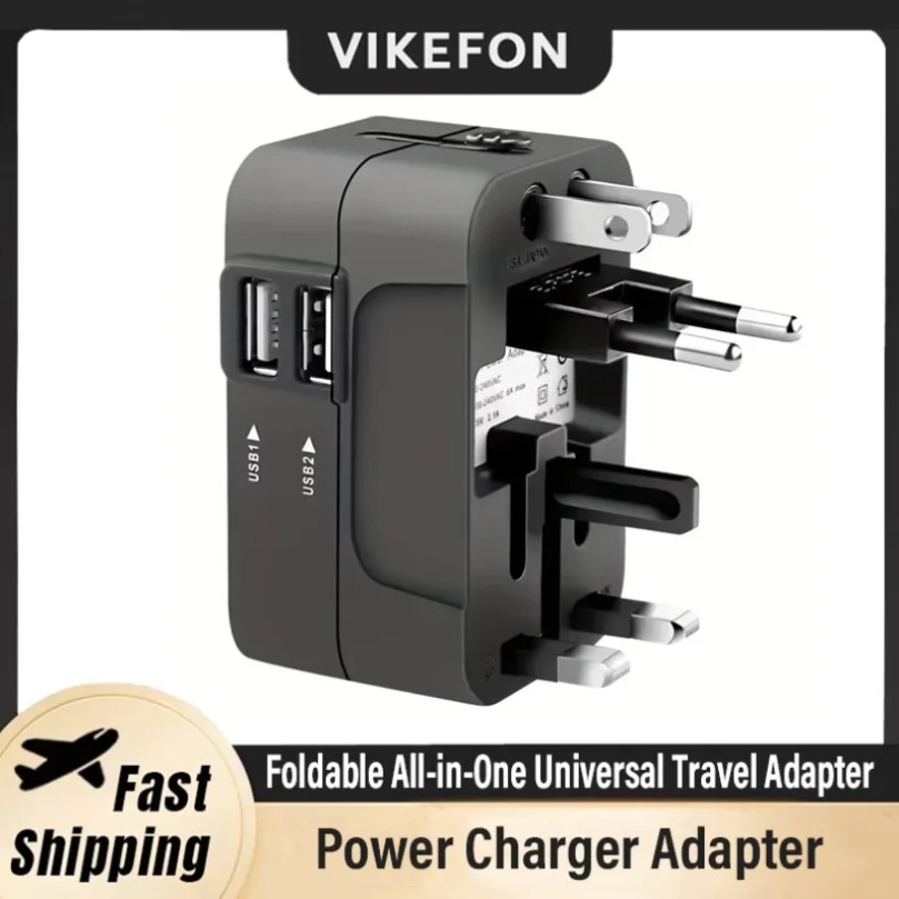 Foldable Universal Travel Powe - Outdoor Usb Power Adapter recension och pris