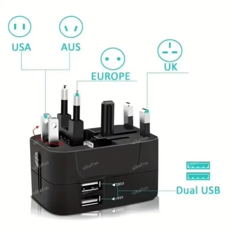 Foldable Universal Travel Powe - Outdoor Usb Power Adapter recension och pris