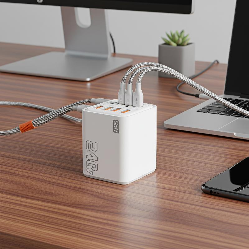 240W GaN USB C Charger 8 In 1  - Outdoor Usb Power Adapter recension och pris