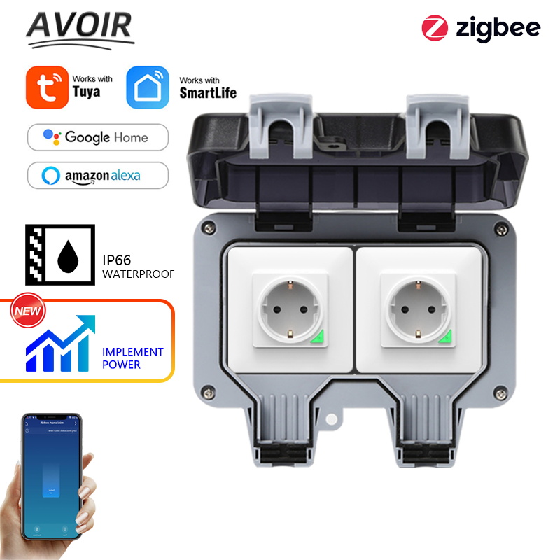 Avoir Tuya Zigbee Electrical S - Outdoor Usb Power Adapter recension och pris