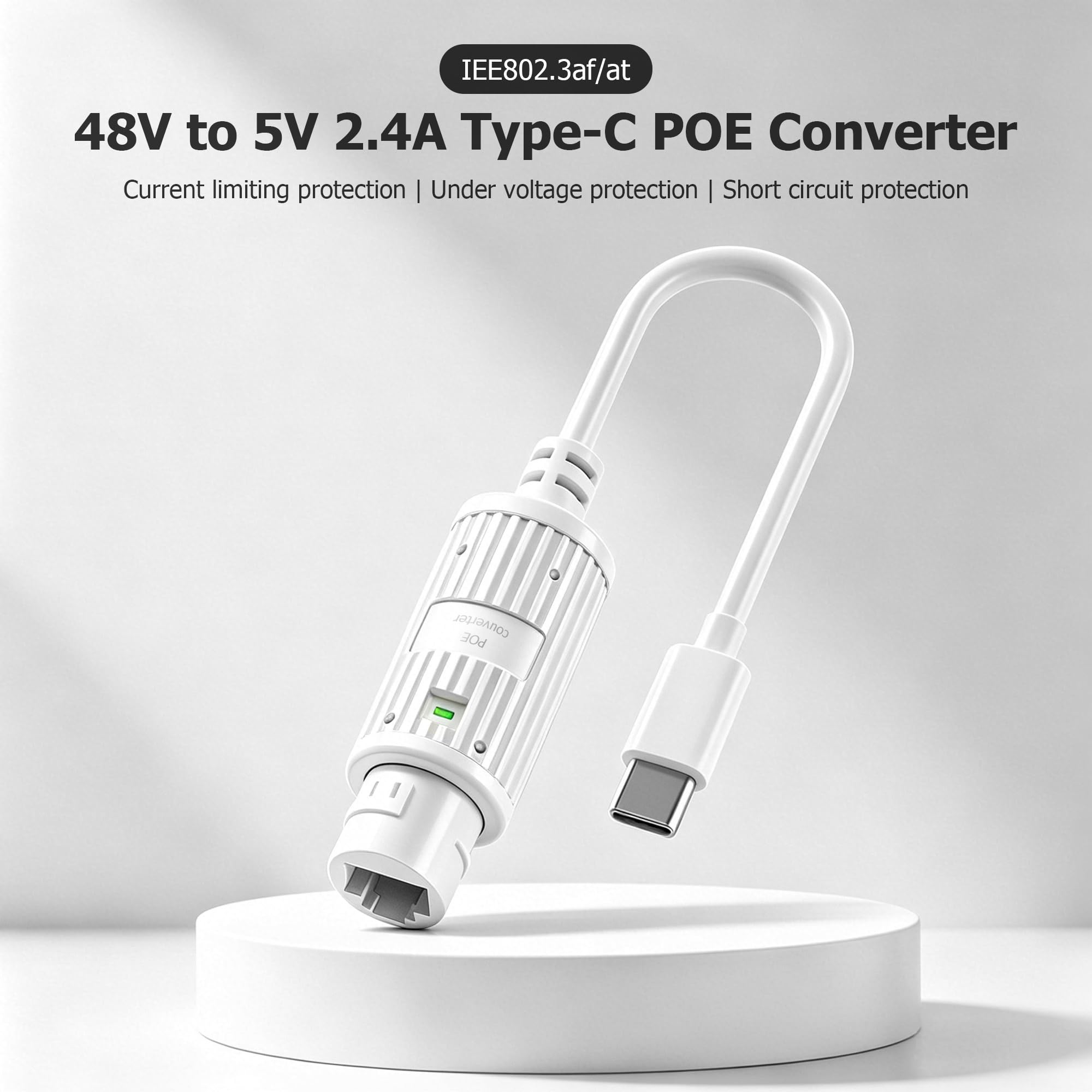 POE to USB-C Power Converter O - Outdoor Usb Power Adapter recension och pris