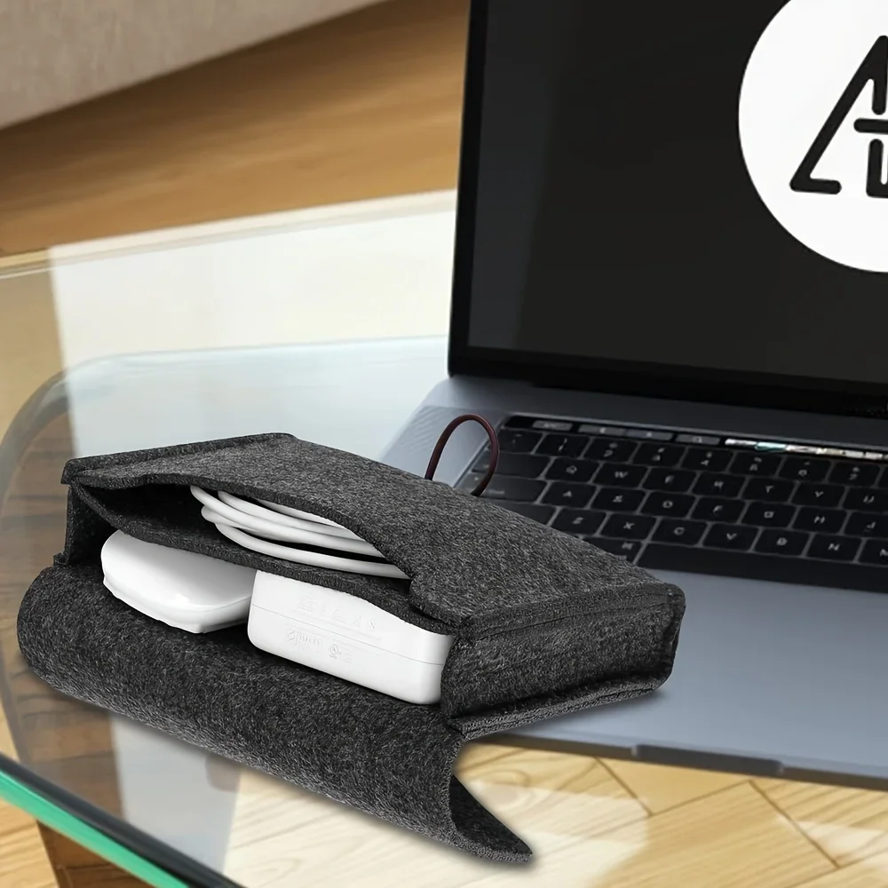 Portable Felt Cable Organizer  - Outdoor Usb Power Adapter recension och pris
