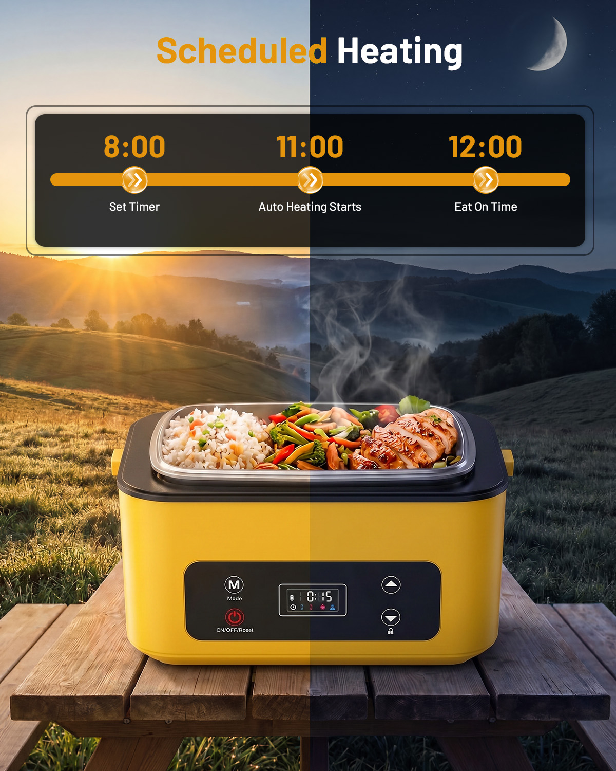 TaskStar Portable Heated Lunch - Outdoor Power Supply Box recension och pris