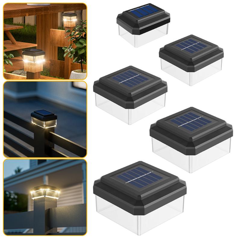 Solar LED Post Cap Light for O - Outdoor Power Post recension och pris