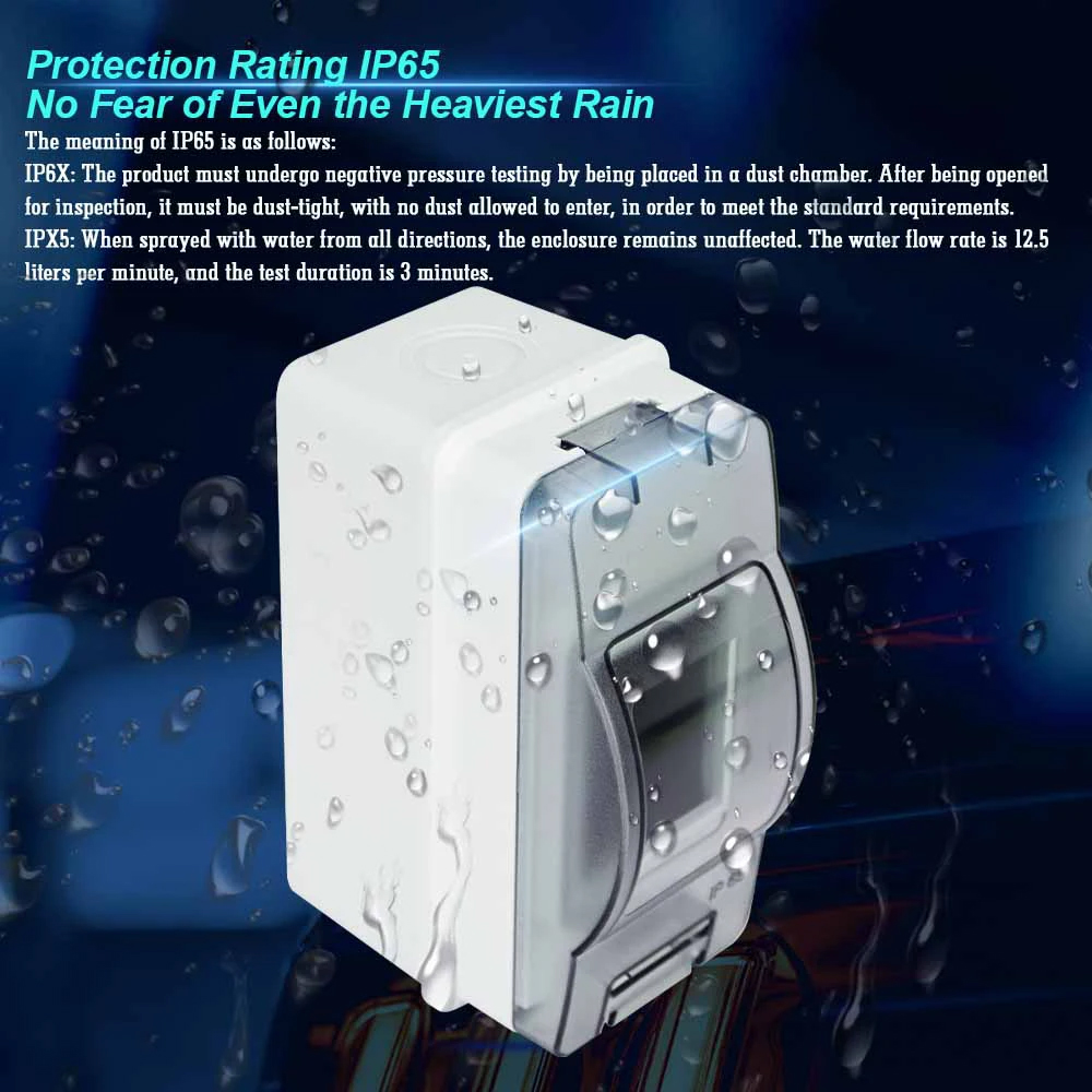 HT-2 IP65 Waterproof Distribut - Outdoor Power Supply Box recension och pris